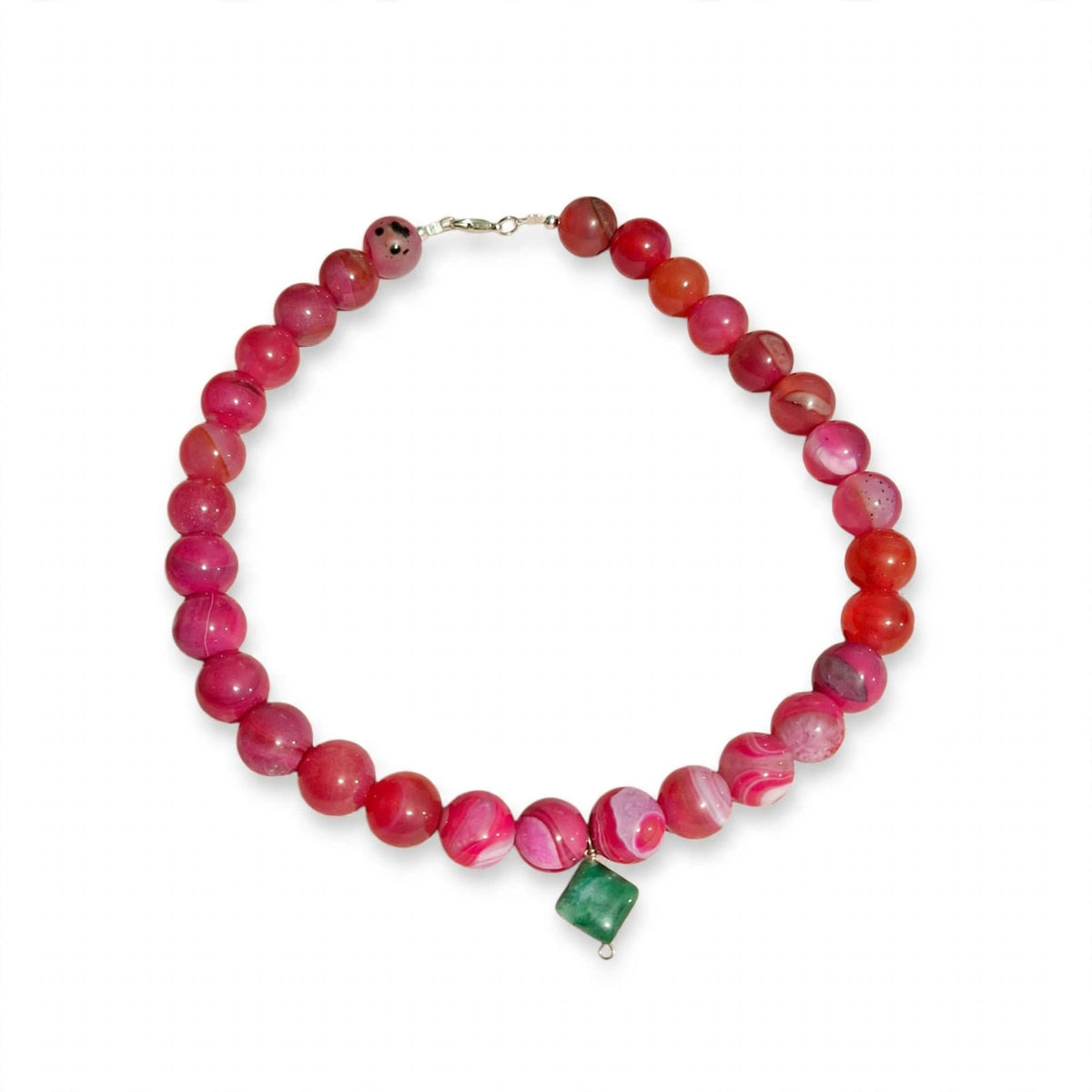 Rosa Cactus | Collar Grande | Verano
